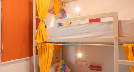 goSTOPS PLUS Gurugram, Golf Course Extension Room Type - Bed in 4 Bed Mix Only AC Dormitory Room and Ensuite Bathroom - UPPER BED goSTOPS PLUS Gurugram, Golf Course Extension Room Type - Bed in 4 Bed Mix Only AC Dormitory Room and Ensuite Bathroom - UPPER BED