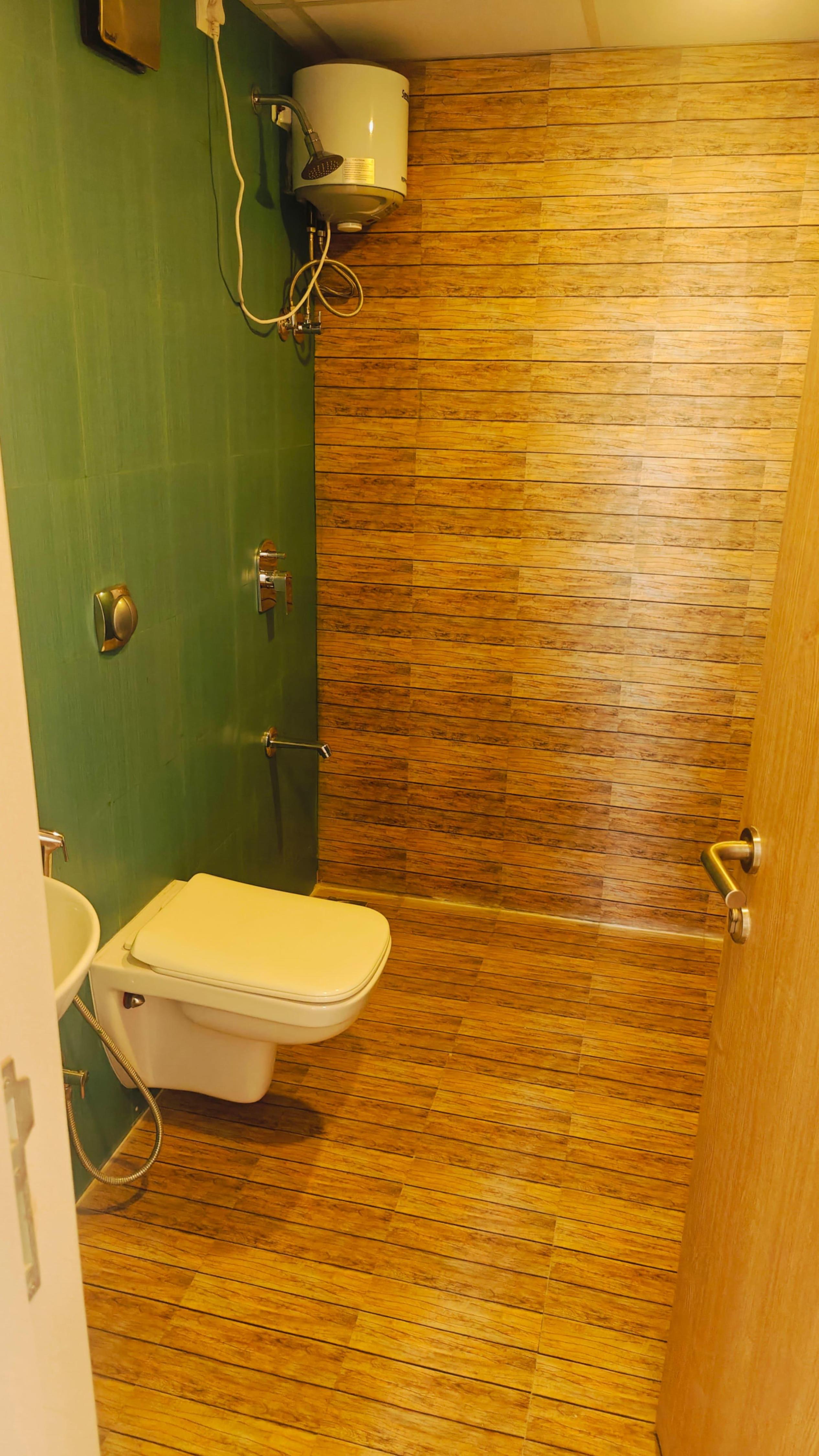 Rt Ac rm washroom Lodha crown kolshet on 16flr - Tap to explore photos
