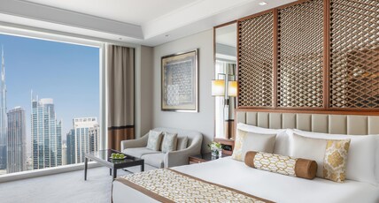 Taj Dubai Room Type - Taj Club Room Burj View King Bed