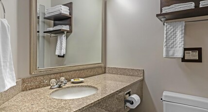 Best Western Plus Stoneridge Inn & Conference Centre Room Type - 1 King Bed, Non-Smoking, Sofabed, Flat Screen Television, Microwave And Refrigerator, In-Room Safe, Best Western Plus Stoneridge Inn & Conference Centre Room Type - 1 King Bed, Non-Smoking, Sofabed, Flat Screen Television, Microwave And Refrigerator, In-Room Safe,