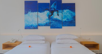 Kuta Beach Club Hotel Room Type - Premium Deluxe Twin Kuta Beach Club Hotel Room Type - Premium Deluxe Twin