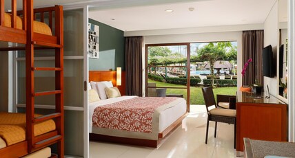 Bali Dynasty Resort Room Type - Kids Suite Room (1 King Bed and 1 Trundle Bed and 1 Bunk Bed)
