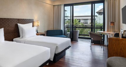 Pullman Bali Legian Beach Room Type - DELUXE ROOM, 2 Single Beds, Garden View Pullman Bali Legian Beach Room Type - DELUXE ROOM, 2 Single Beds, Garden View