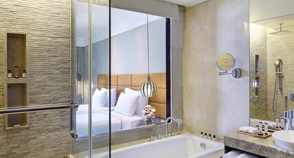 Pullman Bali Legian Beach Room Type - Premium Deluxe Room, 2 Single Beds, Ocean View