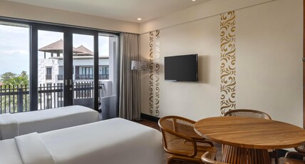 Pullman Bali Legian Beach Room Type - JUNIOR FAMILY SUITE, 1 King Size Bed and 2 Single Beds, Garden View Pullman Bali Legian Beach Room Type - JUNIOR FAMILY SUITE, 1 King Size Bed and 2 Single Beds, Garden View