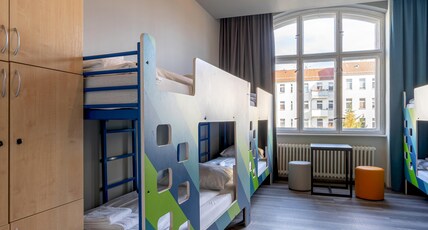 a&o Berlin Friedrichshain Room Type - 8-Bed Room (Bunk Beds Only)