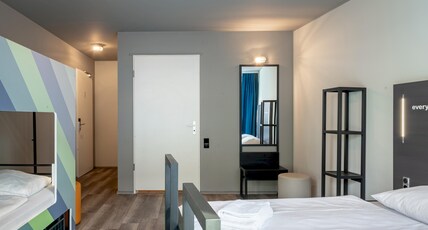 a&o Berlin Friedrichshain Room Type - Family Room (2 Adults + 2 Children) a&o Berlin Friedrichshain Room Type - Family Room (2 Adults + 2 Children)