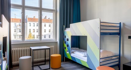 a&o Berlin Friedrichshain Room Type - Bed in 6-Bed Dormitory Room