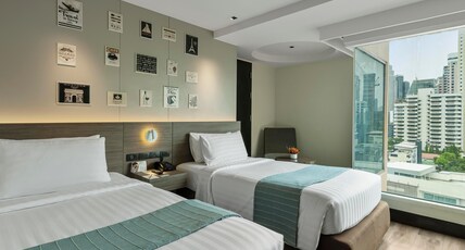 The Mandison Bangkok Room Type - Deluxe Twin Room The Mandison Bangkok Room Type - Deluxe Twin Room