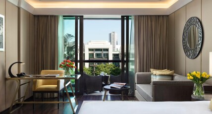 Siam Kempinski Hotel Bangkok Room Type - Deluxe Balcony Twin Room