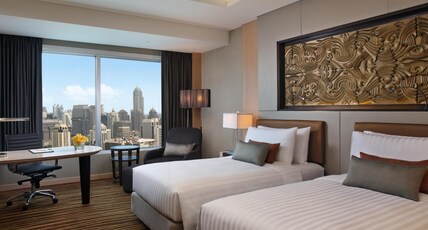 Amari Bangkok Room Type - Grand Deluxe Skyline View Twin Amari Bangkok Room Type - Grand Deluxe Skyline View Twin