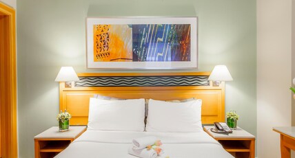 Golden Sands Hotel Apartments Bur Dubai Room Type - One Bedroom with Balcony and Kitchen Golden Sands Hotel Apartments Bur Dubai Room Type - One Bedroom with Balcony and Kitchen