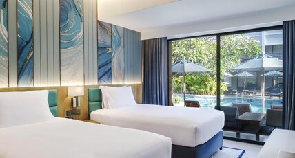 DoubleTree by Hilton Phuket Banthai Resort Room Type - Twin Deluxe Room Pool Side