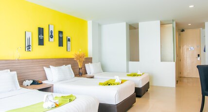 The Lantern Resorts Patong Room Type - View Pent Triple Room