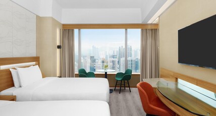 Nina Hotel Tsuen Wan West Room Type - Tower 1 Superior City View Twin Room Nina Hotel Tsuen Wan West Room Type - Tower 1 Superior City View Twin Room
