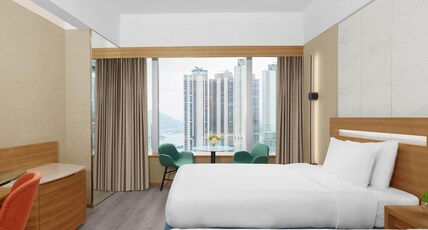 Nina Hotel Tsuen Wan West Room Type - Tower 1 Superior Harbour View Twin Room Nina Hotel Tsuen Wan West Room Type - Tower 1 Superior Harbour View Twin Room