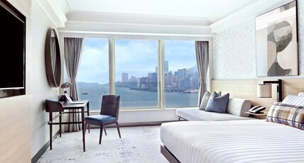 Harbour Grand Kowloon Hotel Room Type - Deluxe Harbourview Harbour Grand Kowloon Hotel Room Type - Deluxe Harbourview