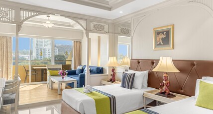 Royal Cliff Beach Hotel Pattaya Room Type - Mini Suite Plus Sun Rise Twin Bed Royal Cliff Beach Hotel Pattaya Room Type - Mini Suite Plus Sun Rise Twin Bed