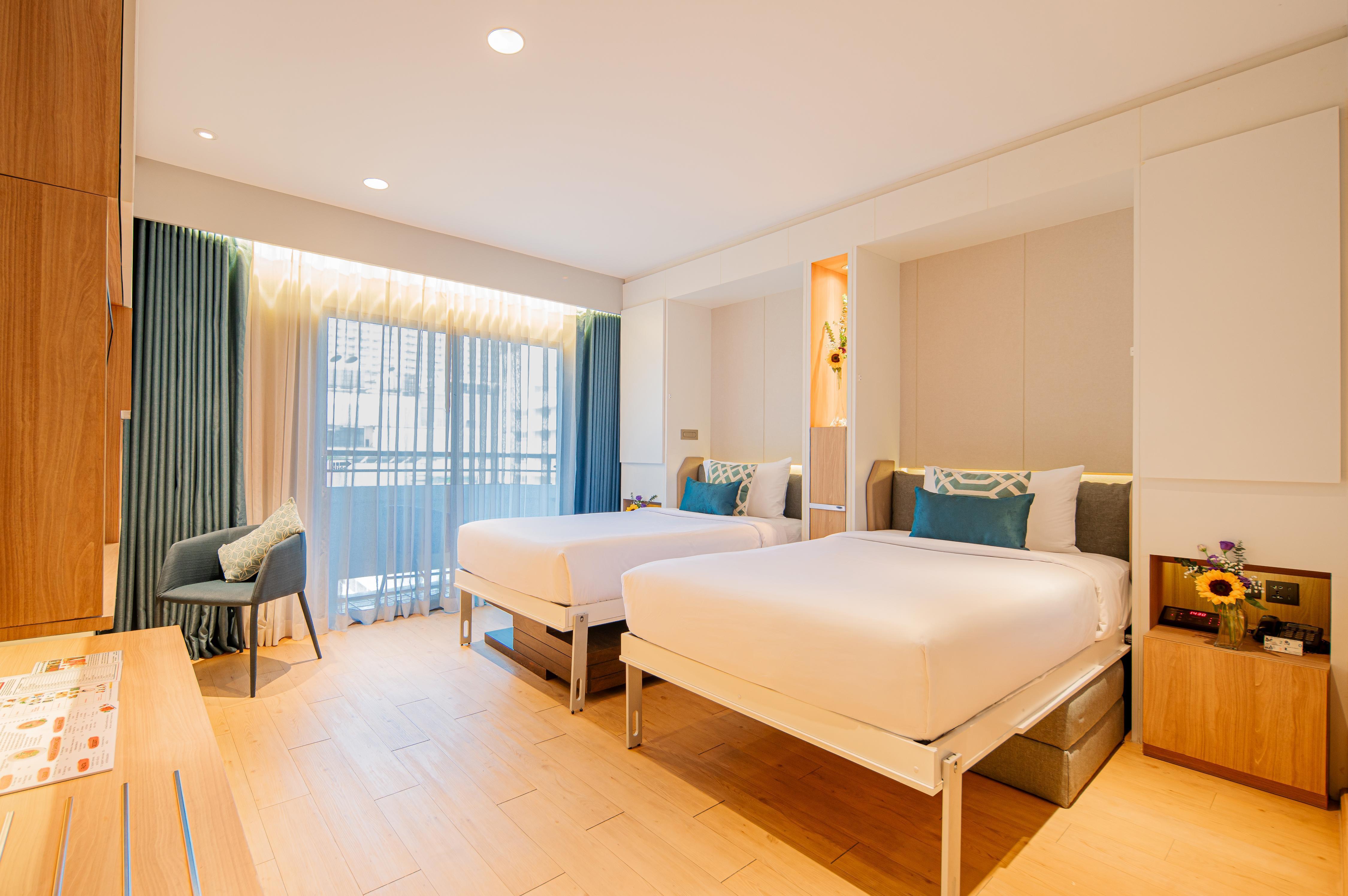 Sunbeam Hotel Pattaya Room Type - Deluxe Compact - no bathtub