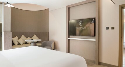 Sheraton Abu Dhabi Hotel & Resort Room Type - Diplomatic Suite, Club lounge access, 2 Bedroom Suite, 2 King, City view, Balcony Sheraton Abu Dhabi Hotel & Resort Room Type - Diplomatic Suite, Club lounge access, 2 Bedroom Suite, 2 King, City view, Balcony