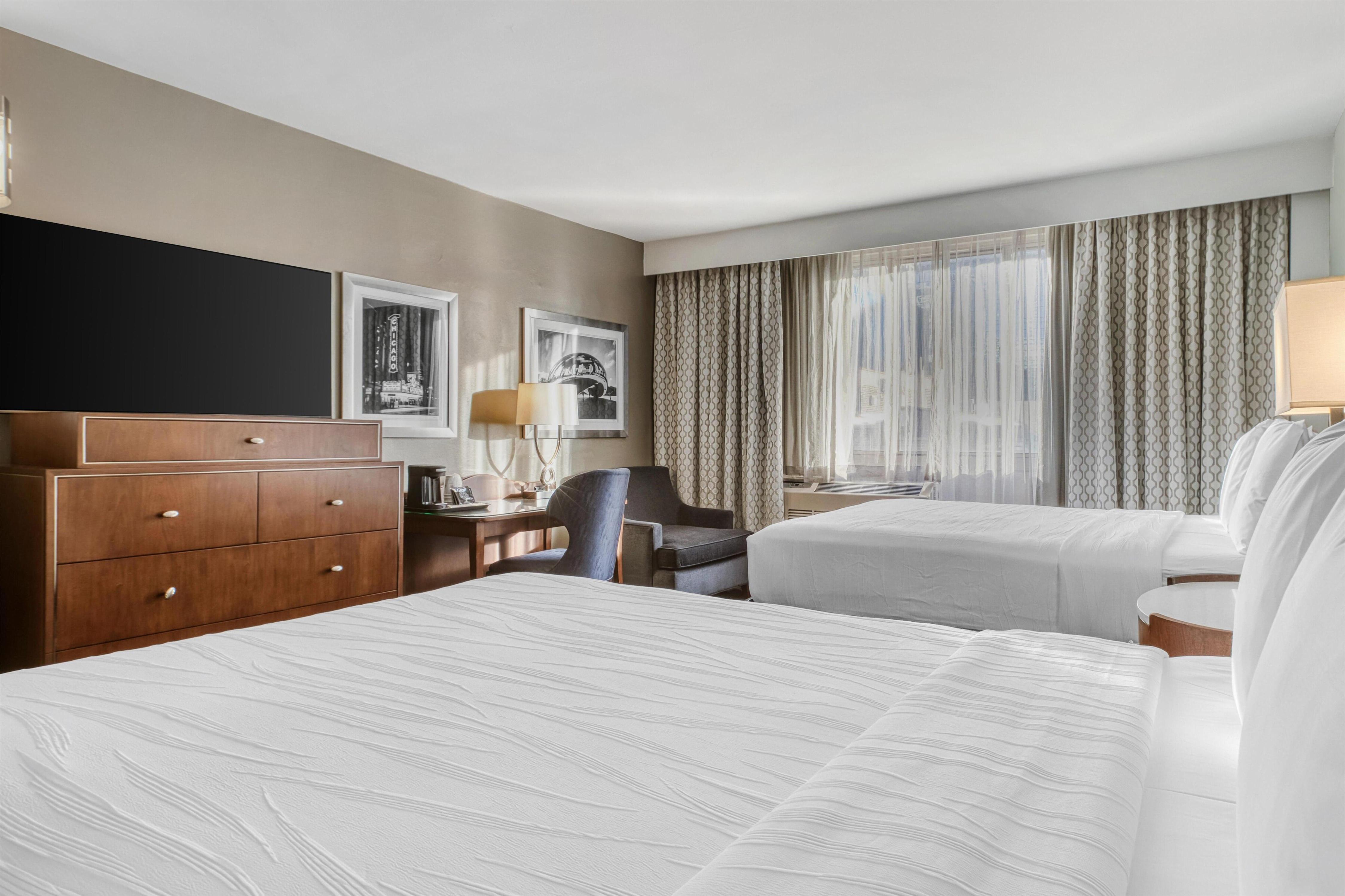 Best Western River North Hotel Room Type - 2 Double Beds, Non-Smoking, High Speed Internet Access, Work Desk