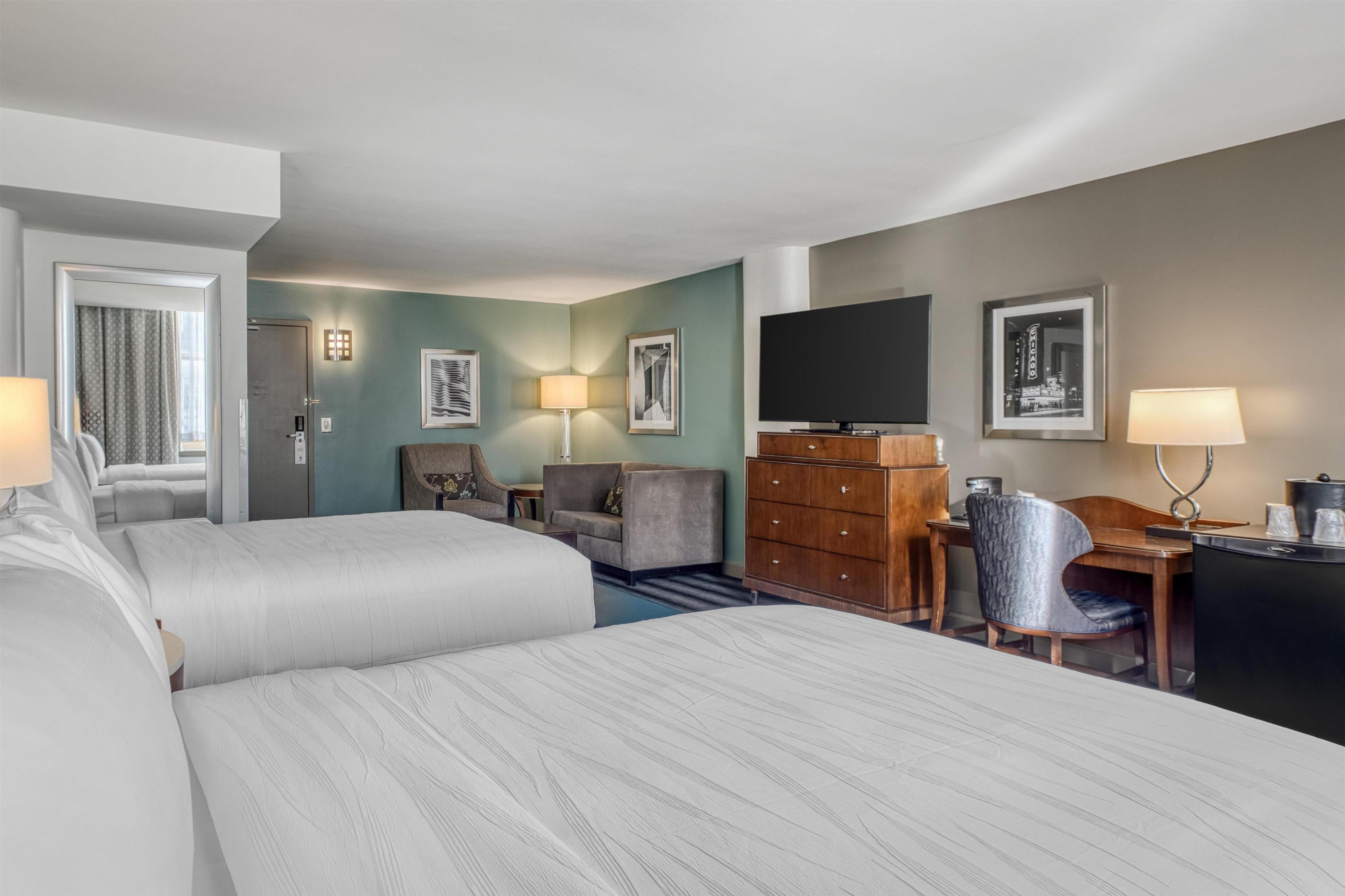 Best Western River North Hotel Room Type - Suite-2 Double Beds, Non-Smoking, Premium Room, High Speed Internet Access, Sofabed, Refrigerator