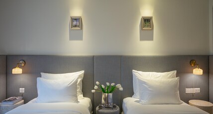Le Jardin Hotel Haute Couture Room Type - Chic Wing Twin Room