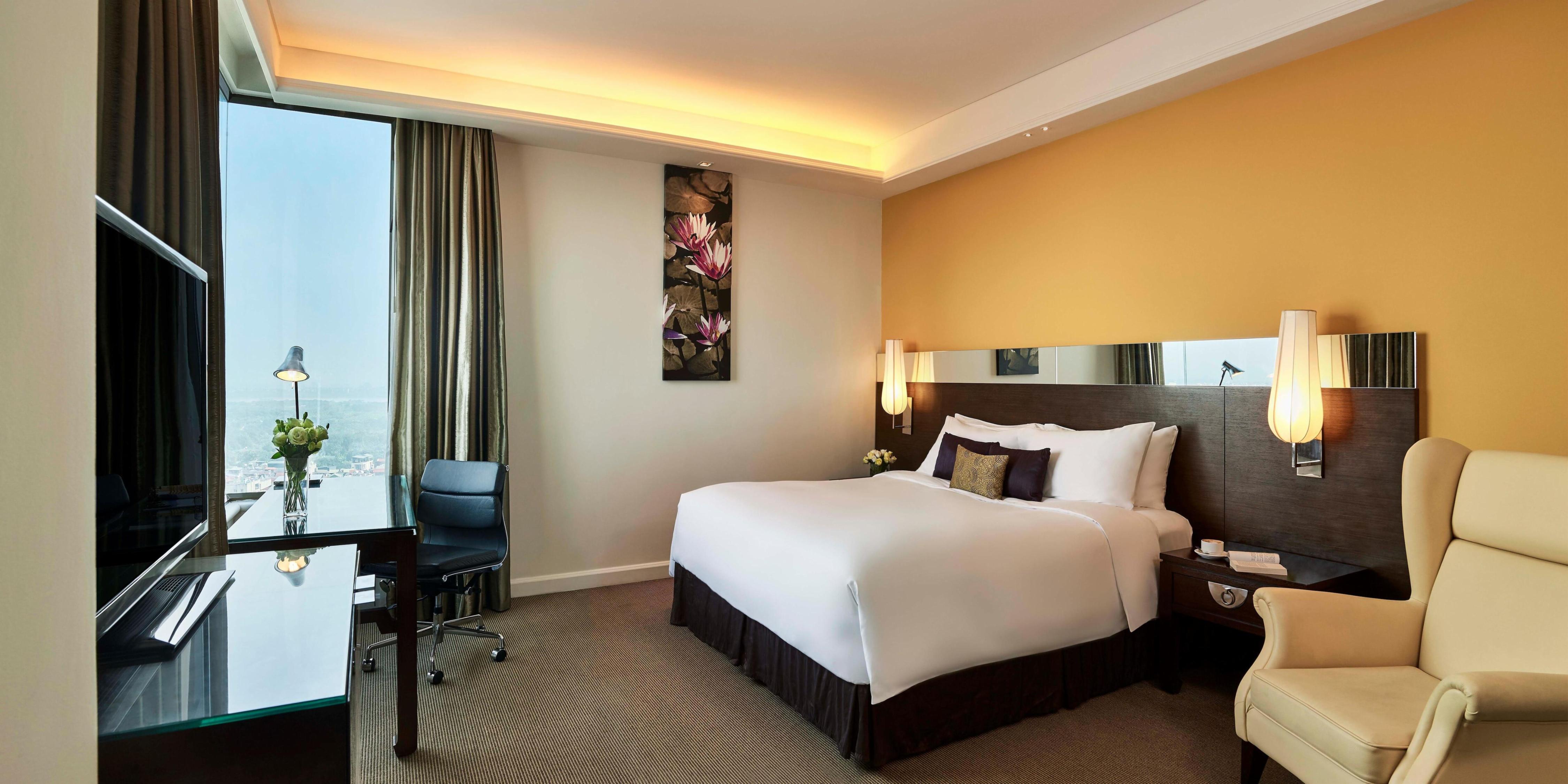Pan Pacific Hanoi Room Type - Deluxe King Pan Pacific Hanoi Room Type - Deluxe King