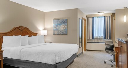 Best Western Plus Dubuque Hotel & Conference Center Room Type - 1 King Bed, Non-Smoking, First Floor, Sofabed, Poolside, Microwave And Refrigerator, Wi-Fi, Full Bre