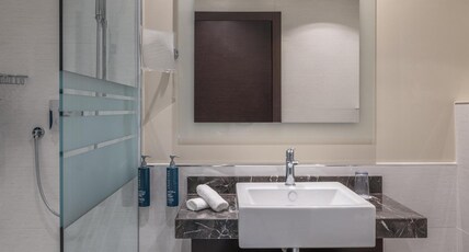 Hilton Geneva Hotel & Conference Centre Room Type - QUEEN GUEST ROOM