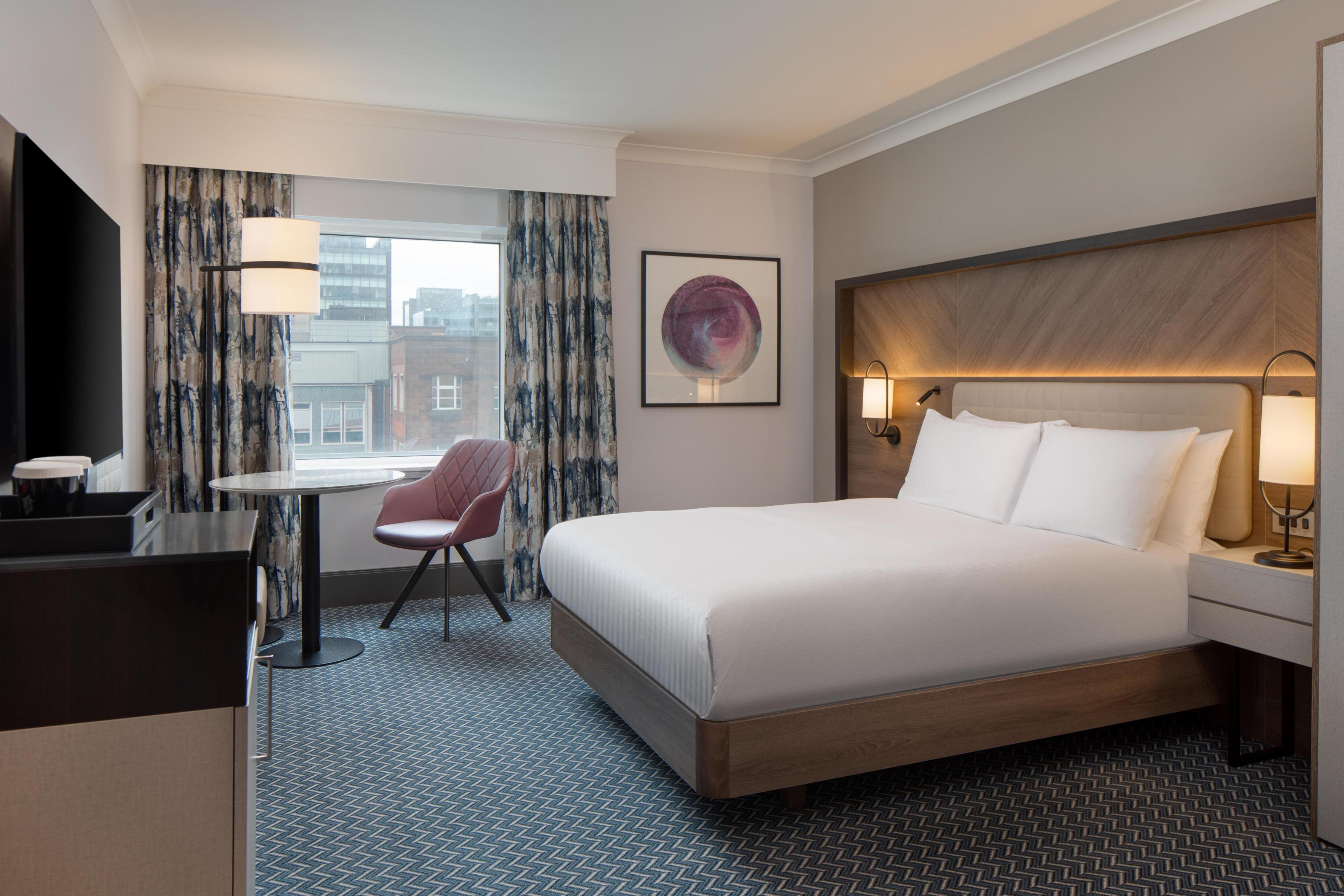 Hilton Glasgow Room Type - ACCESSIBLE QUEEN ROOM
