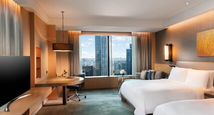 Conrad Seoul Room Type - 2 QUEEN BEDS CORNER ROOM
