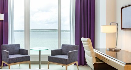 Hilton Cartagena Room Type - 1 KING BED OCEAN VIEW