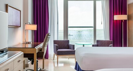Hilton Cartagena Room Type - 2 QUEEN BEDS OCEAN VIEW Hilton Cartagena Room Type - 2 QUEEN BEDS OCEAN VIEW