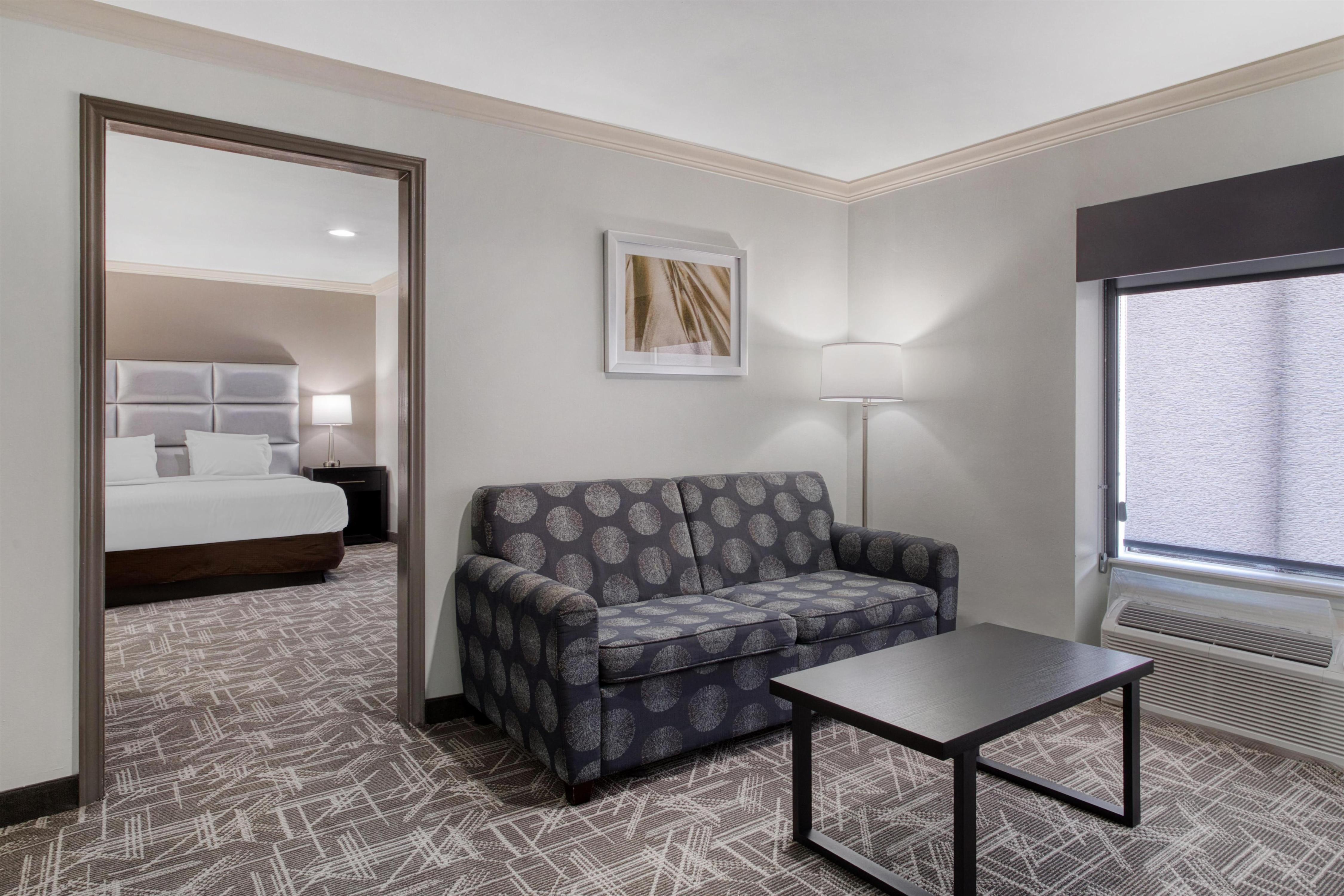 Best Western Webster Hotel, Nasa Room Type - Suite-1 King Bed, Mobility Accessible, Roll In Shower, Sofabed, Separate Bedroom, Non-Smoking, Full Best Western Webster Hotel, Nasa Room Type - Suite-1 King Bed, Mobility Accessible, Roll In Shower, Sofabed, Separate Bedroom, Non-Smoking, Full