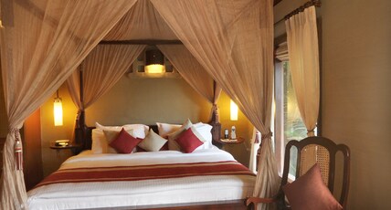 Vedic Village Spa Resort Room Type - Zaminder Suite (With Jacuzzi and bathtub) Vedic Village Spa Resort Room Type - Zaminder Suite (With Jacuzzi and bathtub)