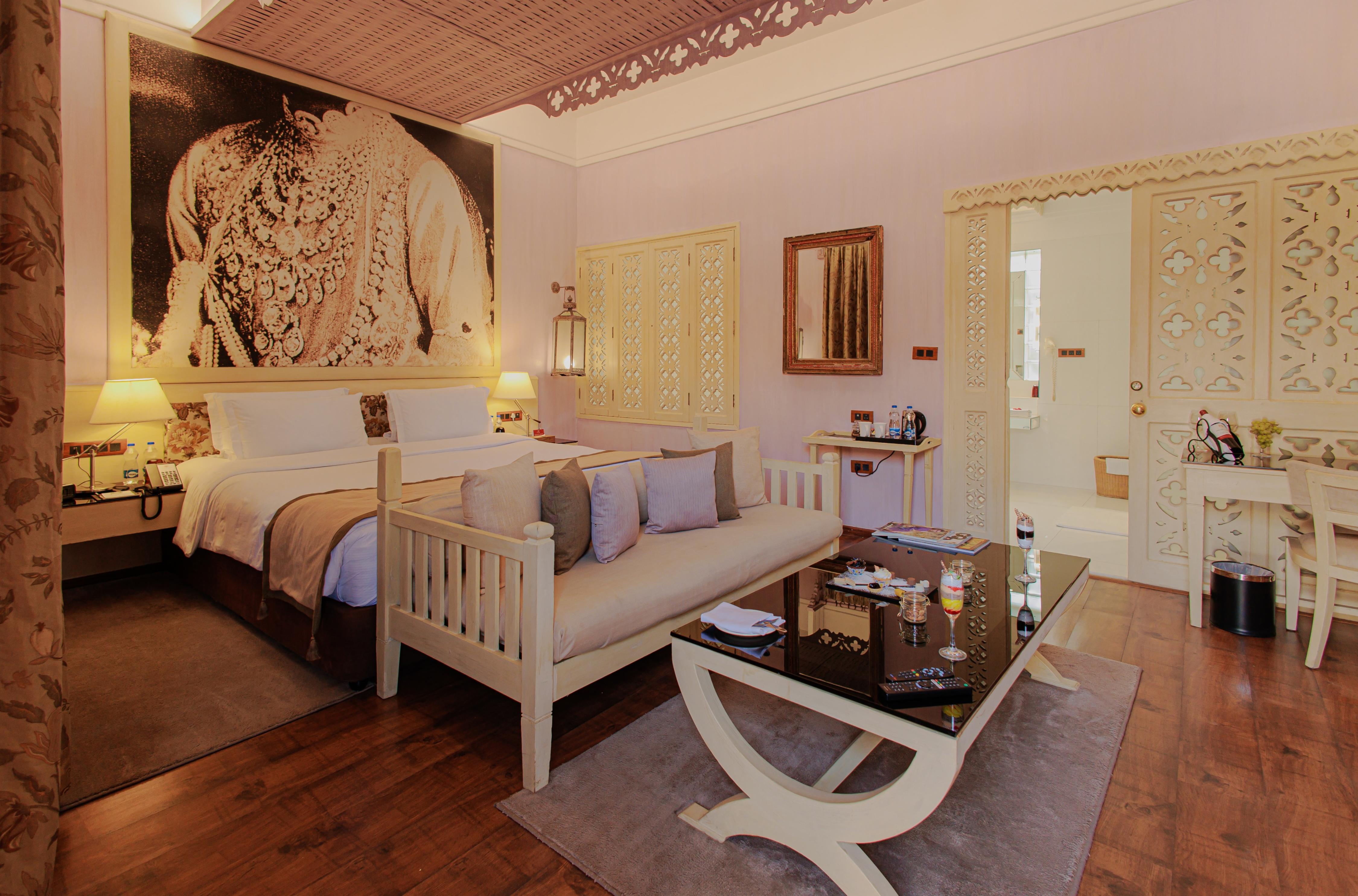 Ajit Bhawan - A Heritage Resort Room Type - Ajit Suite Pool View
