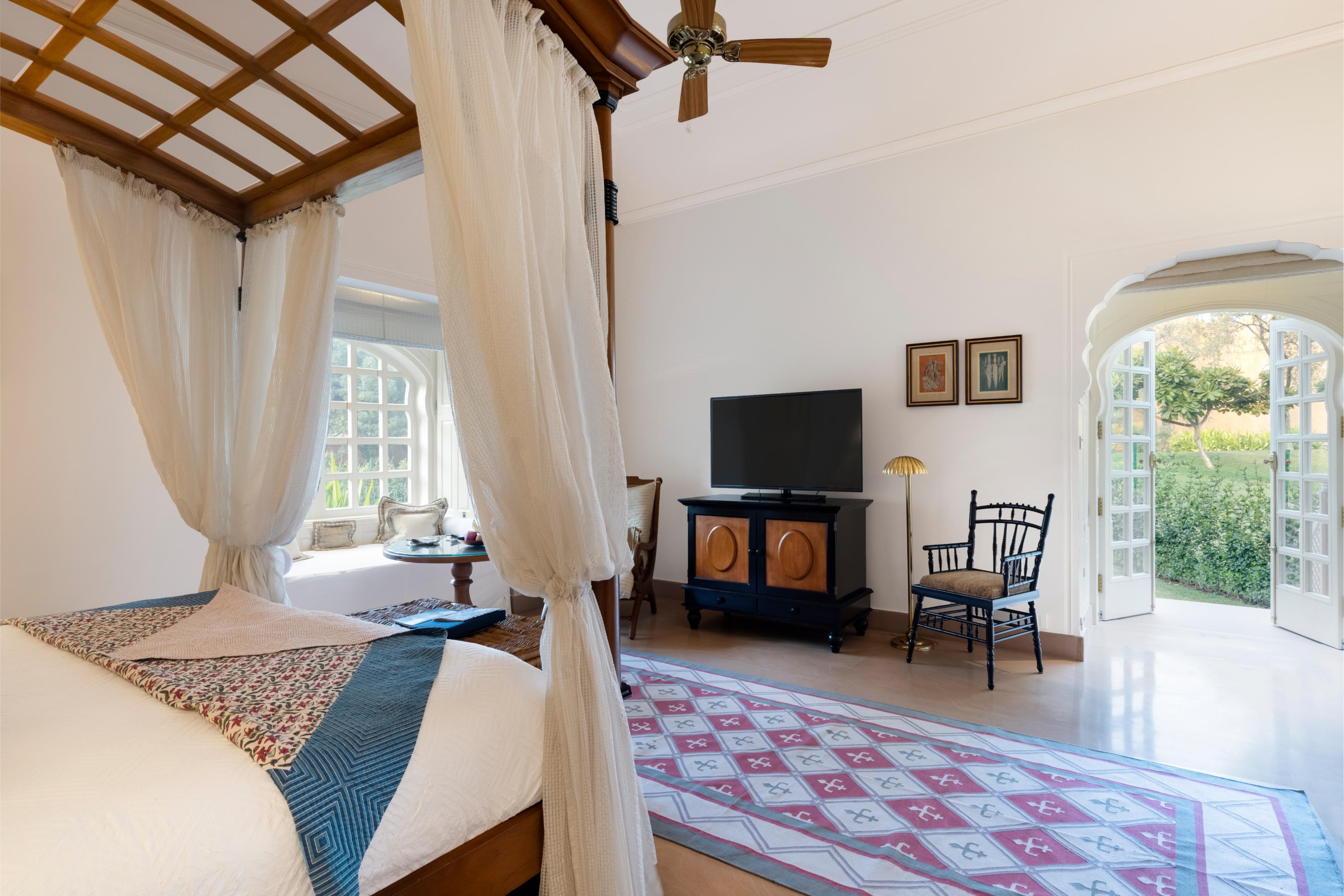The Oberoi Rajvilas Room Type - Premier Room with Private Garden, Twin Beds The Oberoi Rajvilas Room Type - Premier Room with Private Garden, Twin Beds
