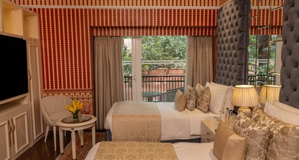The Claridges New Delhi Room Type - Luxury Twin Bed Room with Balcony