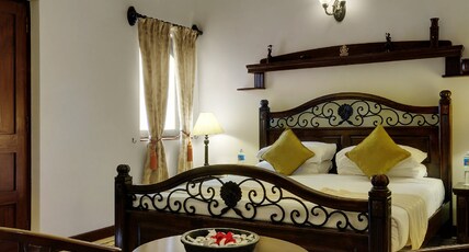Mercure Goa Devaaya Resort Room Type - Villa Room with double bed, cosy sitout area with garden and scenic river views Mercure Goa Devaaya Resort Room Type - Villa Room with double bed, cosy sitout area with garden and scenic river views