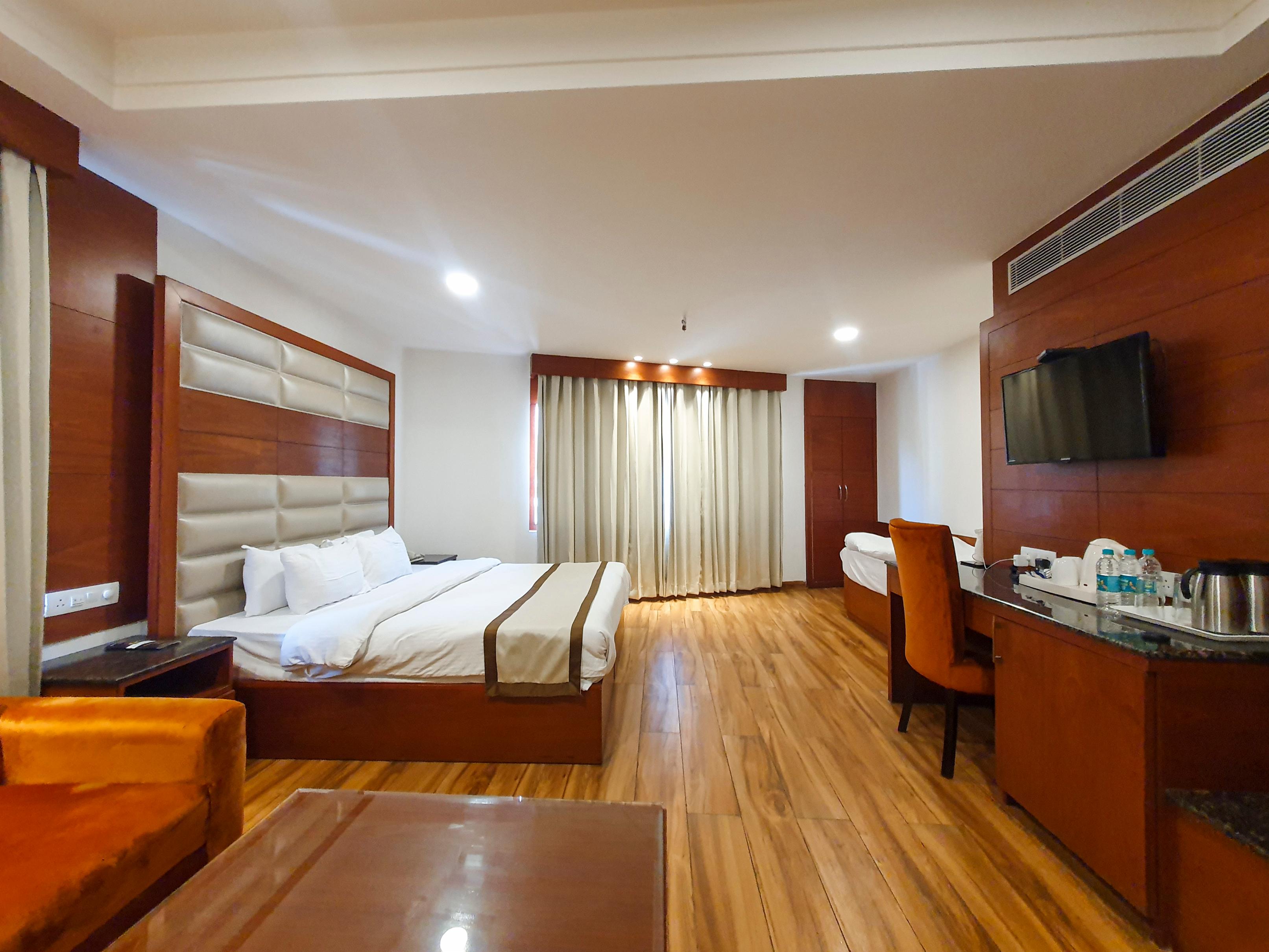 Hotel Ambica (Main Market) Room Type - Royal Family Suite (3 Pax) City View
