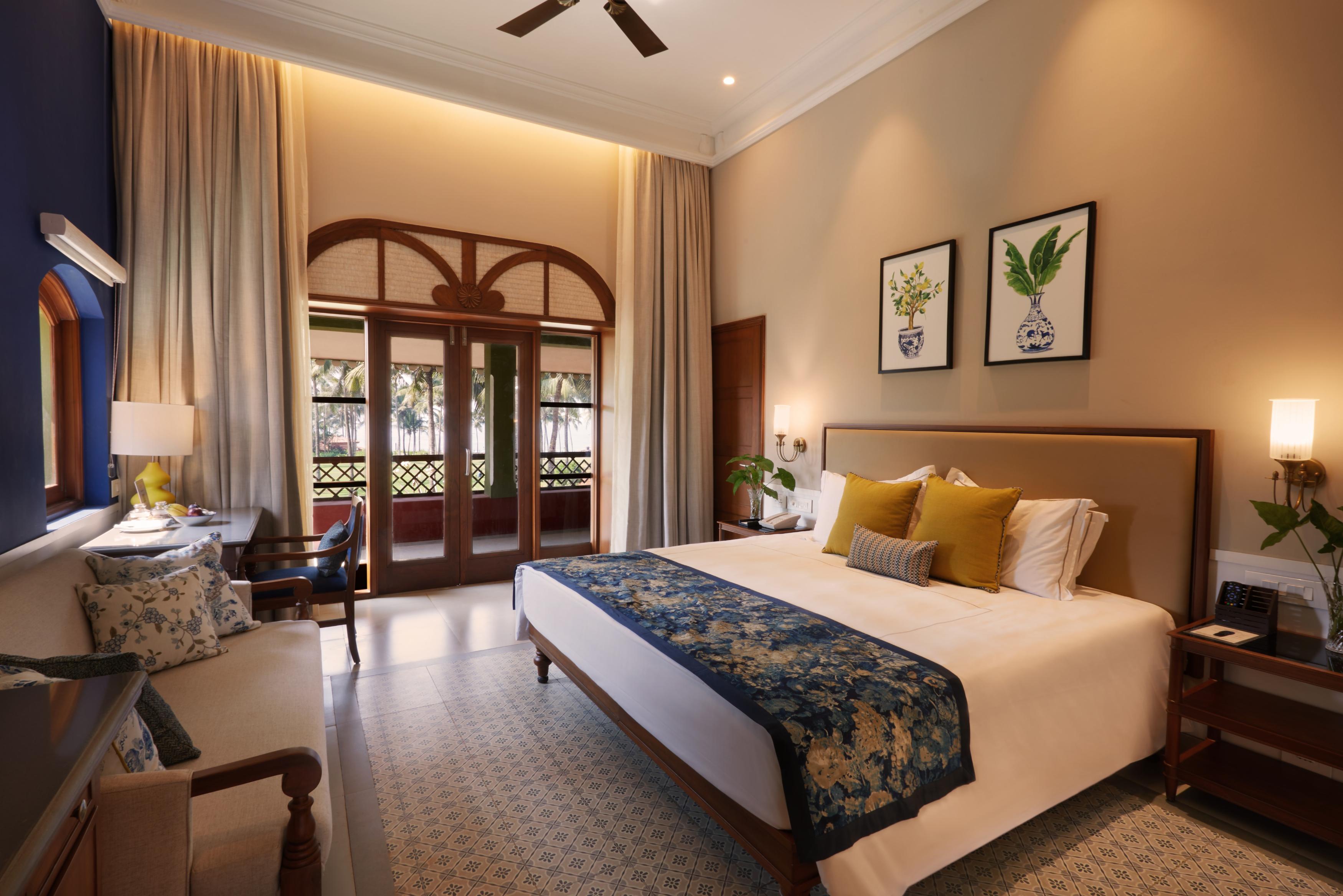 Taj Holiday Village Resort & Spa, Goa Room Type - Luxury Room Sea View With Balcony King Bed Taj Holiday Village Resort & Spa, Goa Room Type - Luxury Room Sea View With Balcony King Bed