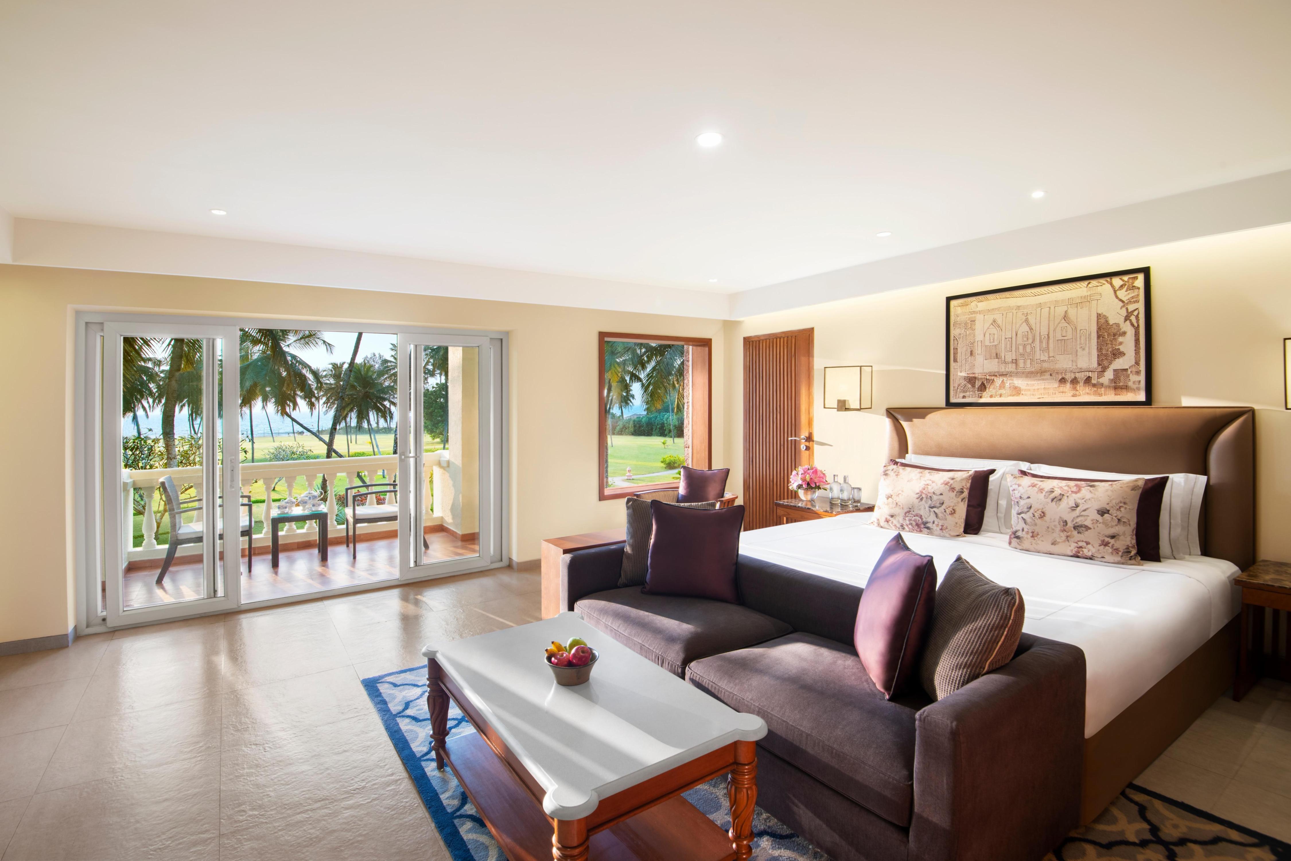 Taj Exotica Resort & Spa, Goa Room Type - Deluxe Room King Bed Sea View