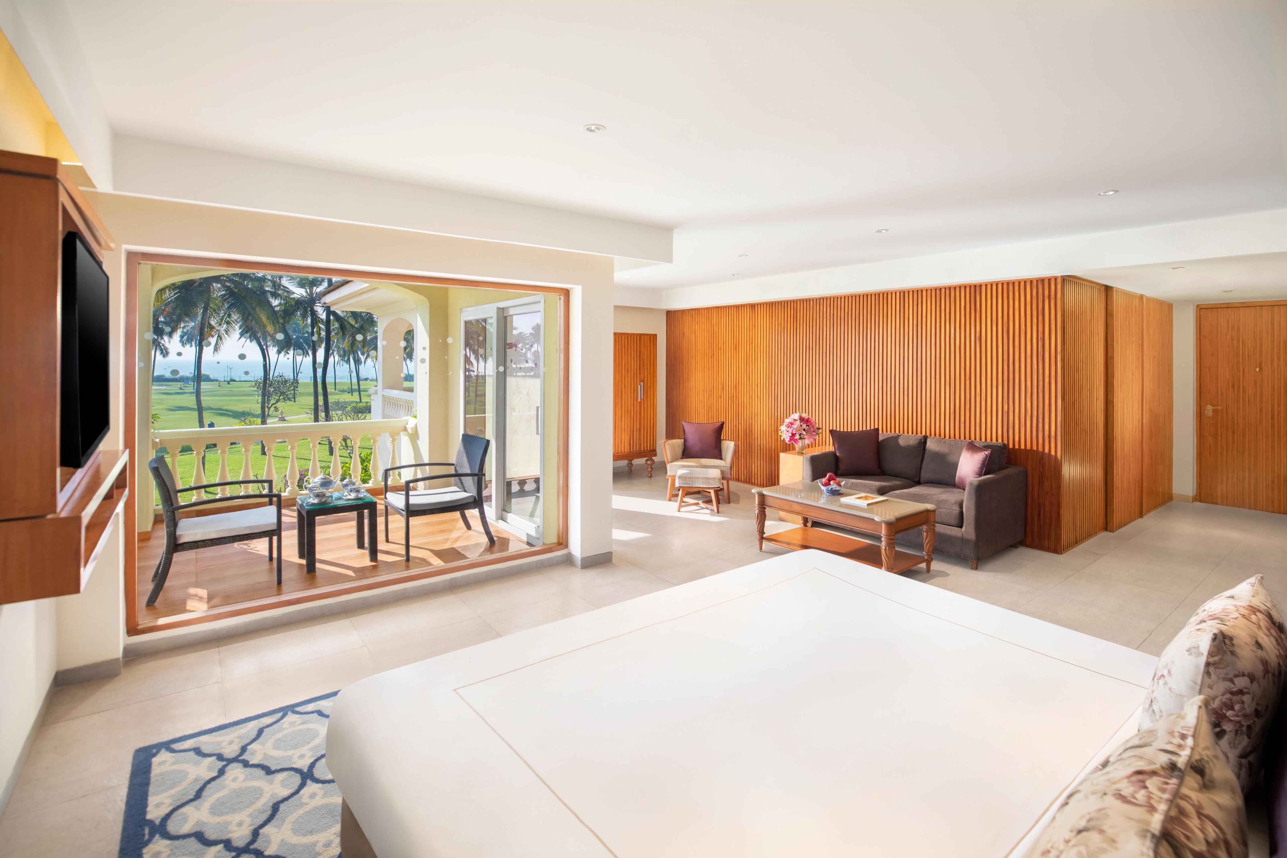 Taj Exotica Resort & Spa, Goa Room Type - Premium Room Sea View King Bed