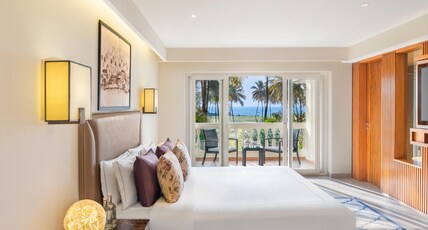 Taj Exotica Resort & Spa, Goa Room Type - Junior Suite with Living Area Sea View