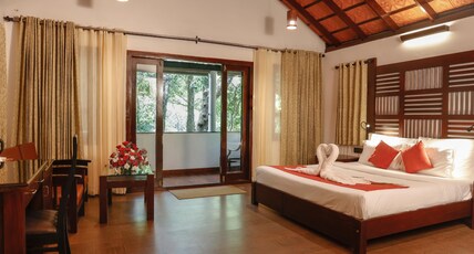 Vythiri Resort Room Type - Premium Haven with Jacuzzi and Private Balcony