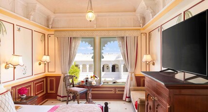 Taj Lake Palace, Udaipur Room Type - Luxury Room Garden Non Lake View Double Bed Taj Lake Palace, Udaipur Room Type - Luxury Room Garden Non Lake View Double Bed