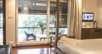 Shreyas Hotel Mahabaleshwar Room Type - EXECUTIVE POOL SIDE WITH BALCONY Shreyas Hotel Mahabaleshwar Room Type - EXECUTIVE POOL SIDE WITH BALCONY