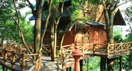 GREEN GATES WAYANAD Room Type - Bamboo Tree House