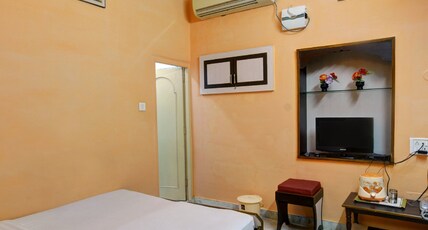 Hotel Jaisal Palace (Pure Vegetarian) Jaisalmer Room Type - Deluxe AC Room ( First Floor )